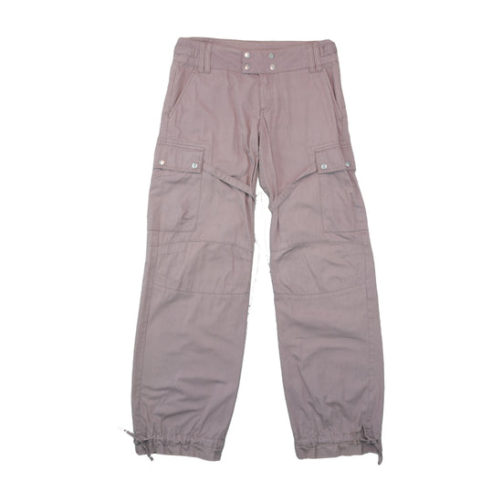 Motivi Y2K Wide Leg Cargo Pants Brown M