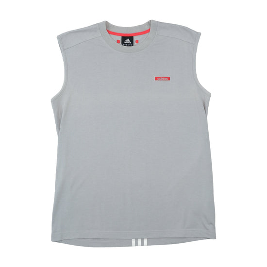 Adidas Tank Top Graphic Gray M