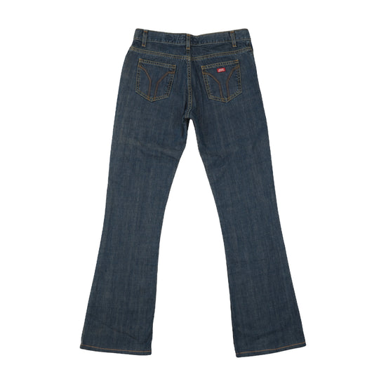 Miss Sixty Tommy Low-Rise Bootcut Jeans Mid Blue S