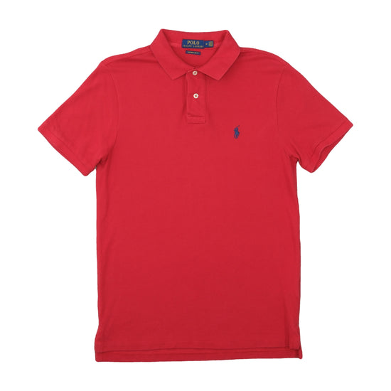 Polo Ralph Lauren Custom Slim Fit Polo Shirt Red M