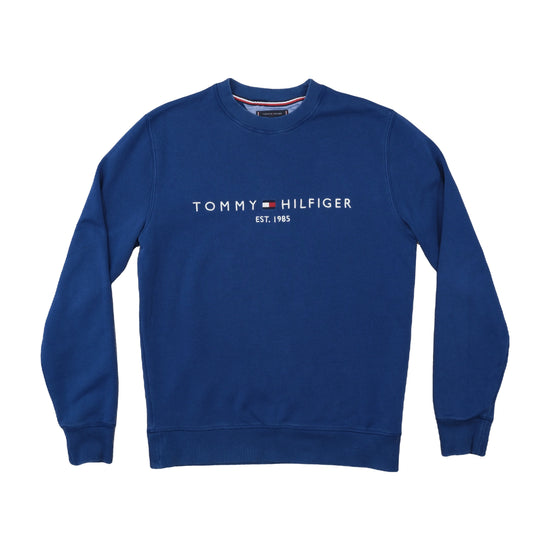 Tommy Hilfiger EST. 1985 Crewneck Sweatshirt Royal Blue XL
