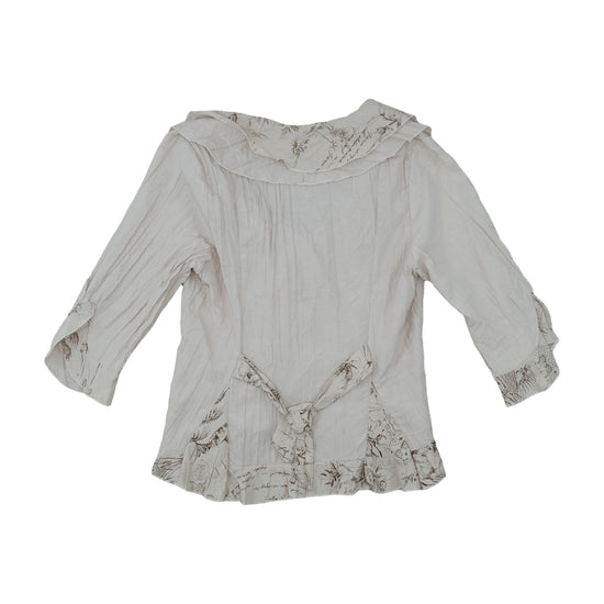 DPM By Depech Mod Boho Blouse Beige