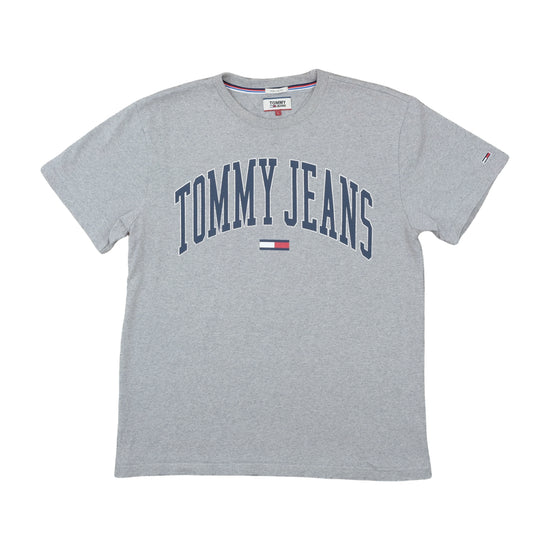 Tommy Jeans Graphic T-Shirt Heather Grey L