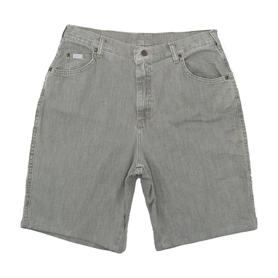 Lee Original Jeans Denim Shorts Washed Gray S