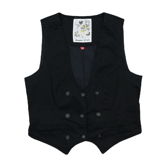 Manguun Waistcoat Double-Breasted Black S