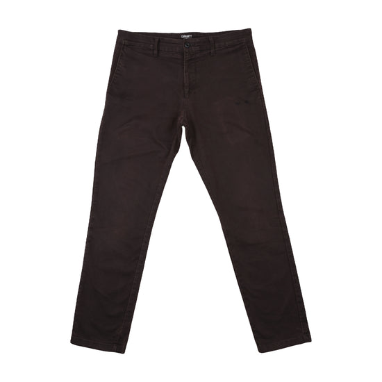 Carhartt WIP Sid Pant Slim Tapered Chino Dark Brown L