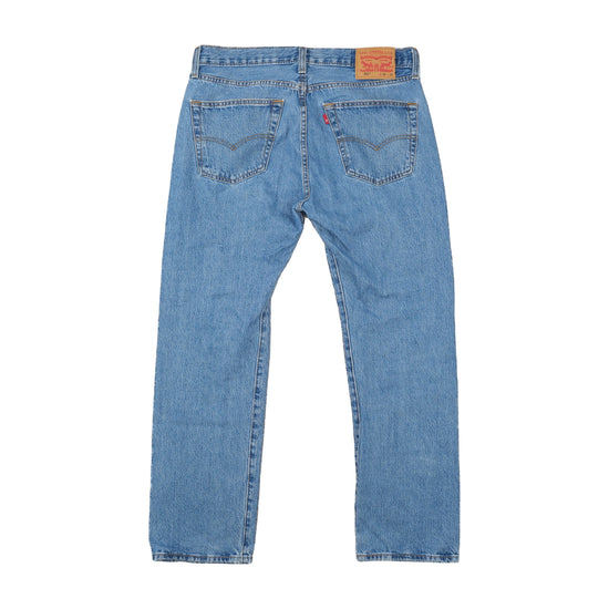 Levi's 501 Straight Jeans Medium Stonewash Blue