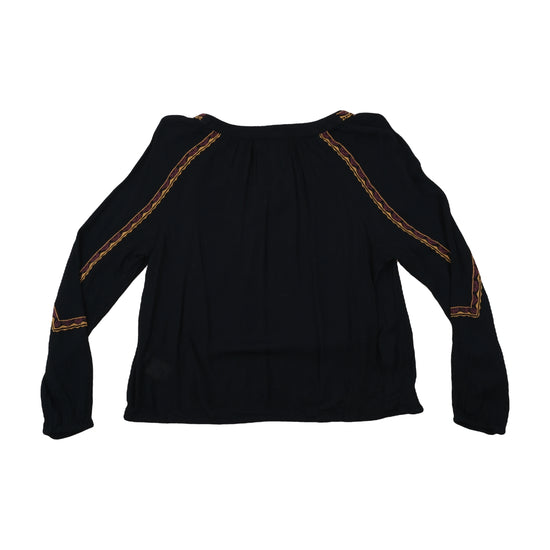 Superdry Festival Fringe Blouse Black M