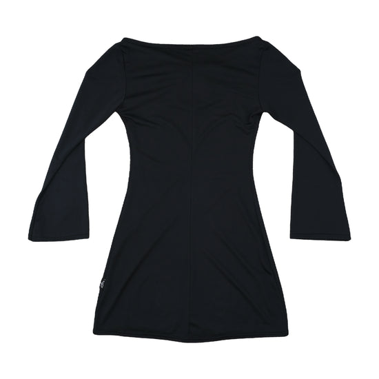Debby Sue Y2K Bodycon Mini Dress Black M
