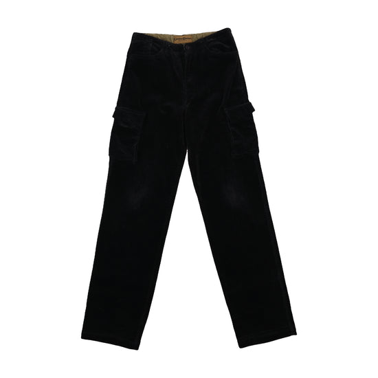 General Company Corduroy Cargo Pants Faded Black XS