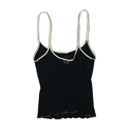 Intimissimi Camisole Gold Floral Print Black