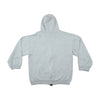 Vintage Zip-Up Hoodie Heather Gray S