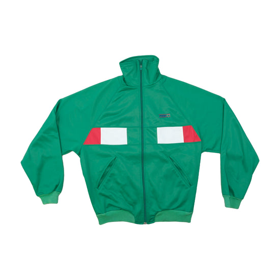 Pooh Sports Track Jacket Colourblock Green