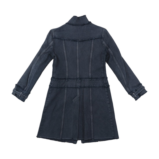 MAX&Co. Active Cotton Utility Coat Charcoal Gray M