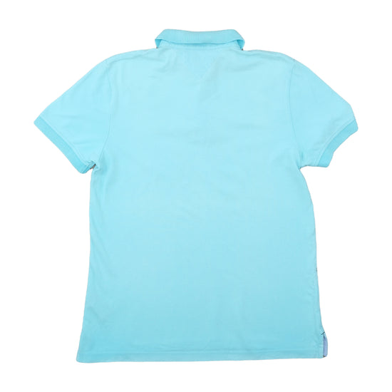 Tommy Hilfiger Custom Fit Polo Light Aqua Blue M