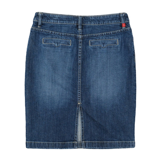 Esprit Denim Pencil Skirt Medium Wash Blue