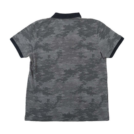 BOSS Hugo Boss Green Modern Fit Polo Gray Camo M