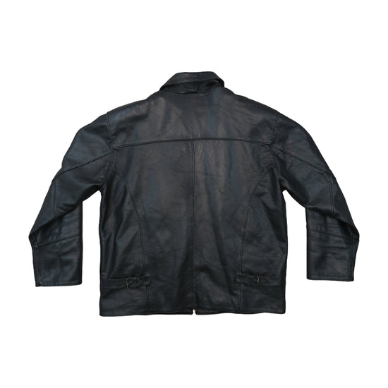 Kokons Leather Collection Boxy Jacket Black 3XL