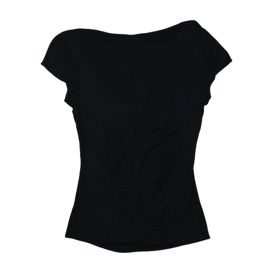Max Mara Bodywear Empire Waist T-Shirt Black L