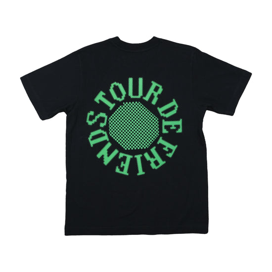 Tour De Friends Oversized Graphic Tee Black XS