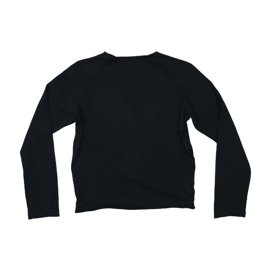 Blue GAS Jeans Long-Sleeve Graphic Tee Black S