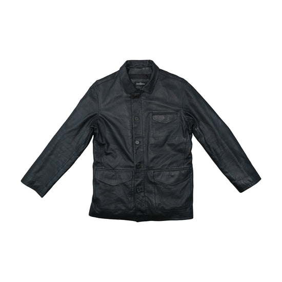 Daniel Montellassi Leather Jacket Black XL