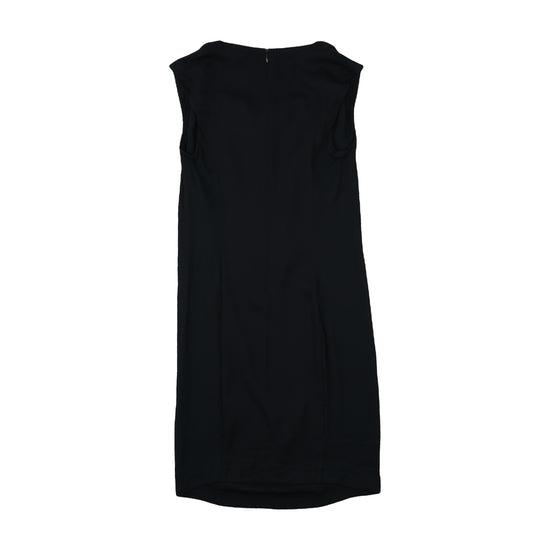 COS Draped Shift Dress Black S