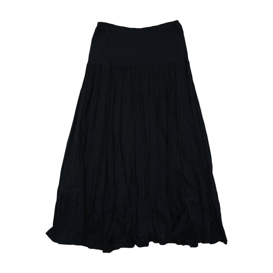 Pimkie Tiered Maxi Skirt Boho Black S