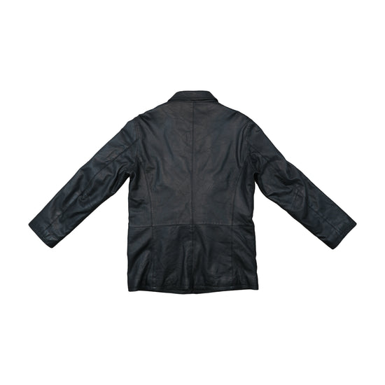 Daniel Montellassi Leather Jacket Black XL