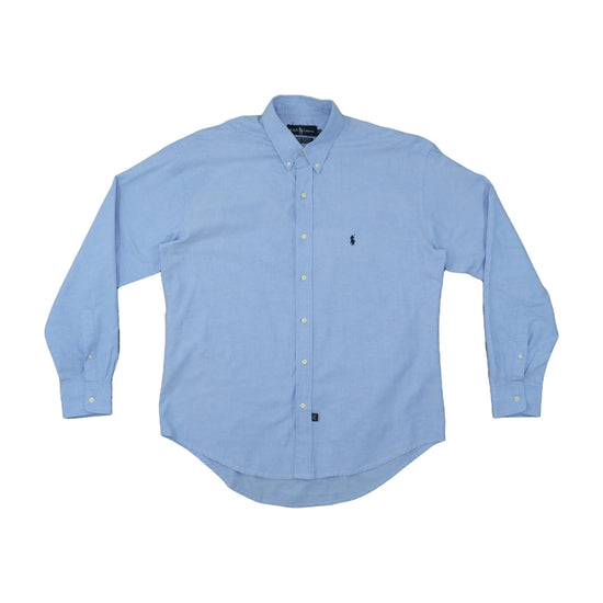 Ralph Lauren Oxford Button-Up Shirt Light Blue XL