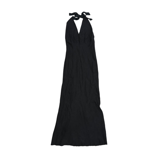 Alberta Tanzini Firenze Halter Maxi Dress Black