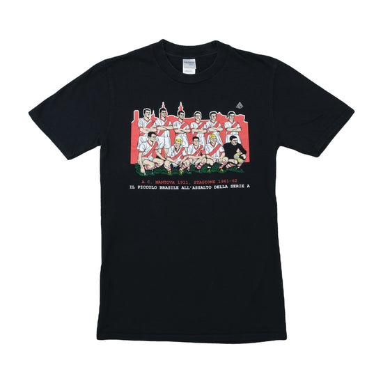 Gildan A.C. Mantova 1961-62 Serie A Graphic Tee Black S