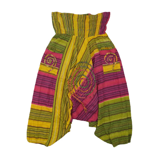 Sara Moda Harem Pants Multicolor Stripe
