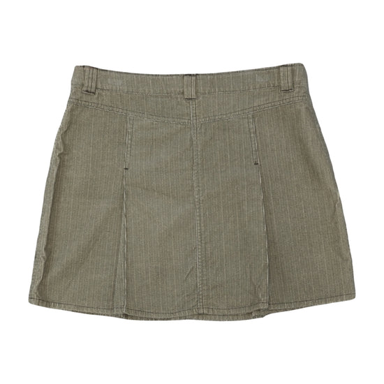 s.Oliver Herringbone Mini Skirt Gray
