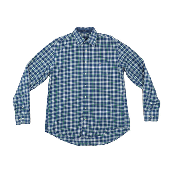 GANT Madison Twill Regular Fit Shirt Blue Plaid L