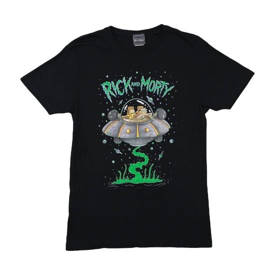 Rick and Morty Graphic T-Shirt Black L