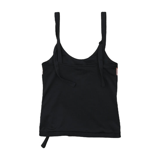 TopStudio Camisole Rose Gold Glitter Print Black XS