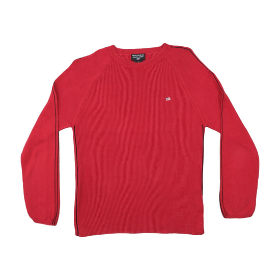 Polo Jeans Co. Ralph Lauren Raglan Sweater Red L