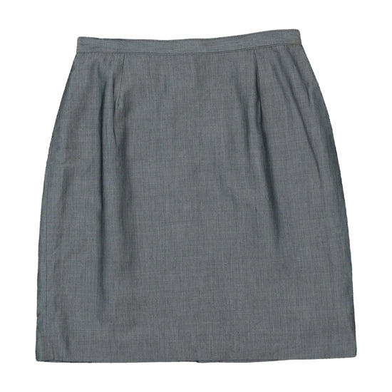 Xebec Pencil Skirt Front Pleats Heather Gray