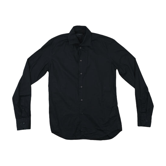 Calvin Klein Collection Button Up Shirt Black