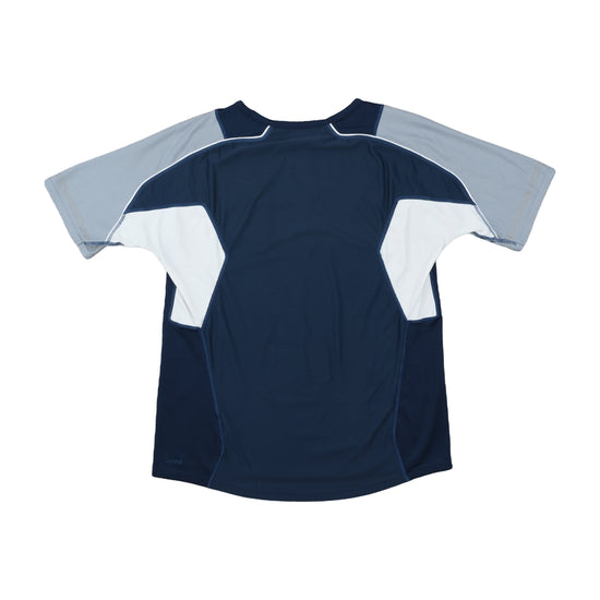 Nike Dri-FIT Raglan Colourblock T-Shirt Navy S