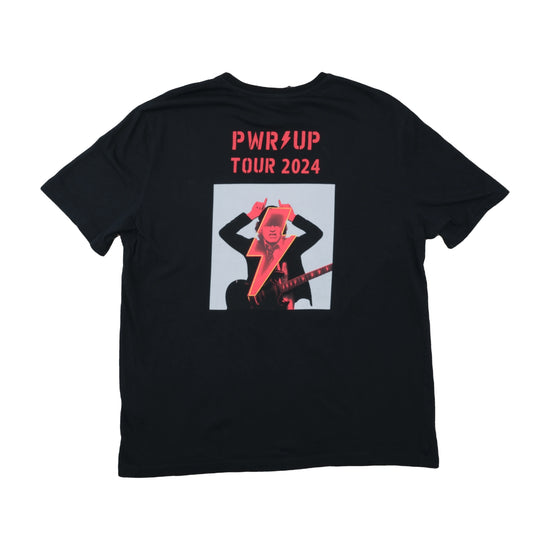 AC/DC PWR/UP Tour 2024 Merch Graphic T-Shirt Black XL