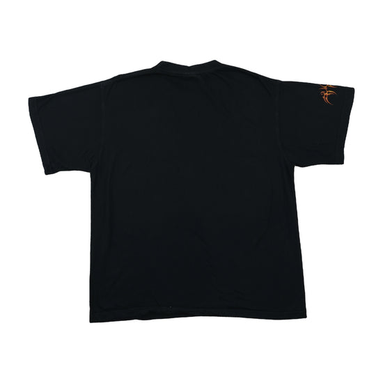 Promodoro Y2K Tribal Flame Graphic T-Shirt Black 2XL