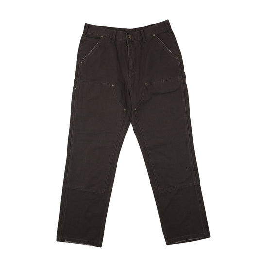Carhartt B136 Double Knee Loose Fit Pants Dark Brown L