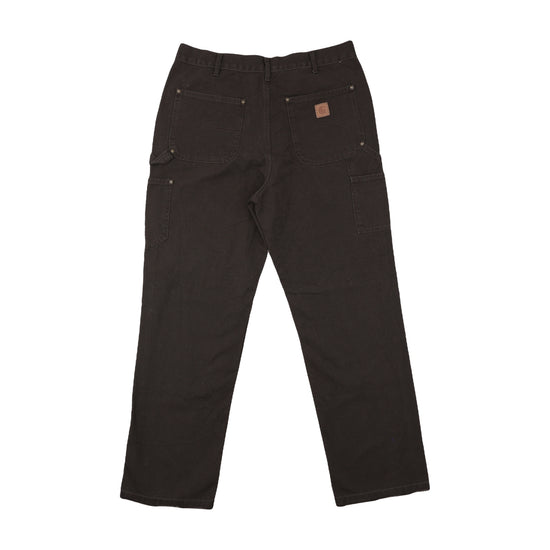 Carhartt B136 Double Knee Loose Fit Pants Dark Brown L