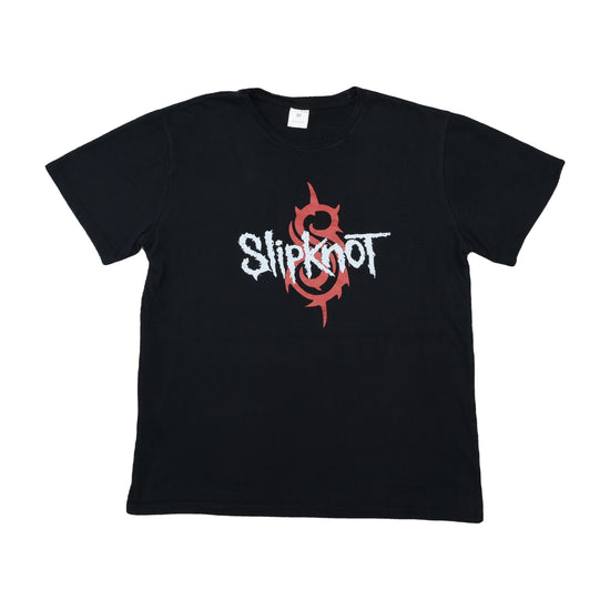 Vintage Slipknot Band Tee Black Graphic T-Shirt M
