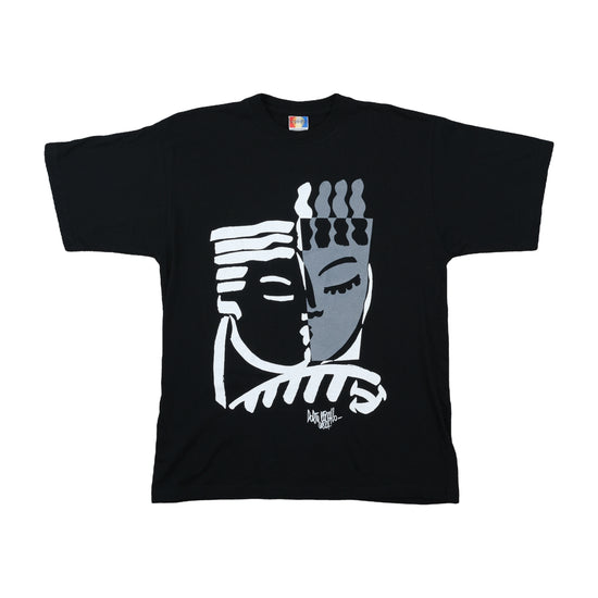 French Spirit Graphic T-Shirt Black L