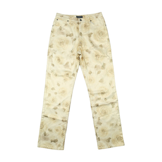 Overdrive by Equinox Minnie Pants Rose Metallic Beige M