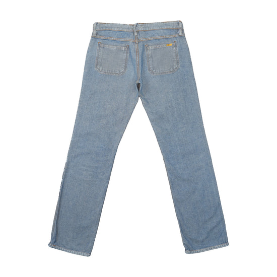 Meltin'Pot Reversible Straight Low-Rise Jeans Light Stonewash Blue