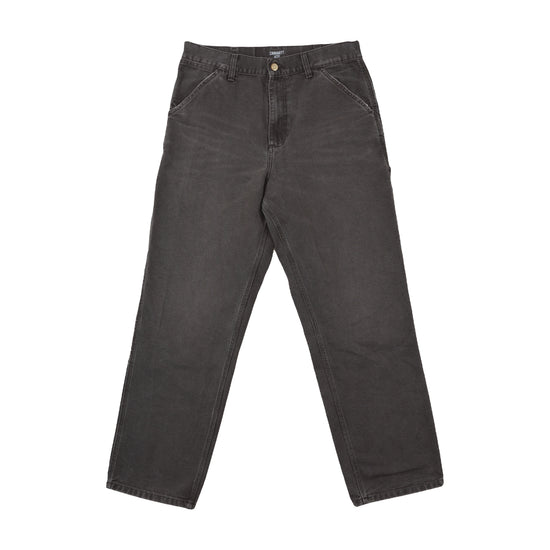 Carhartt WIP Single Knee Pant Washed Charcoal Gray M
